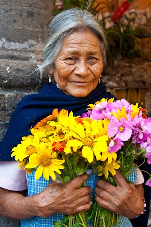 flores mexico mujer