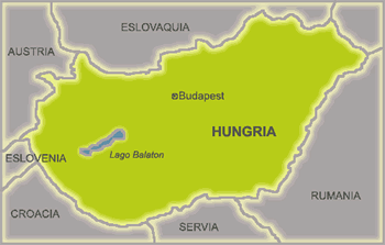 Mapa de Hungria