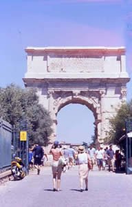 Arco de Constantino en Roma