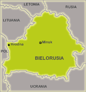 mapa de bielorrusia
